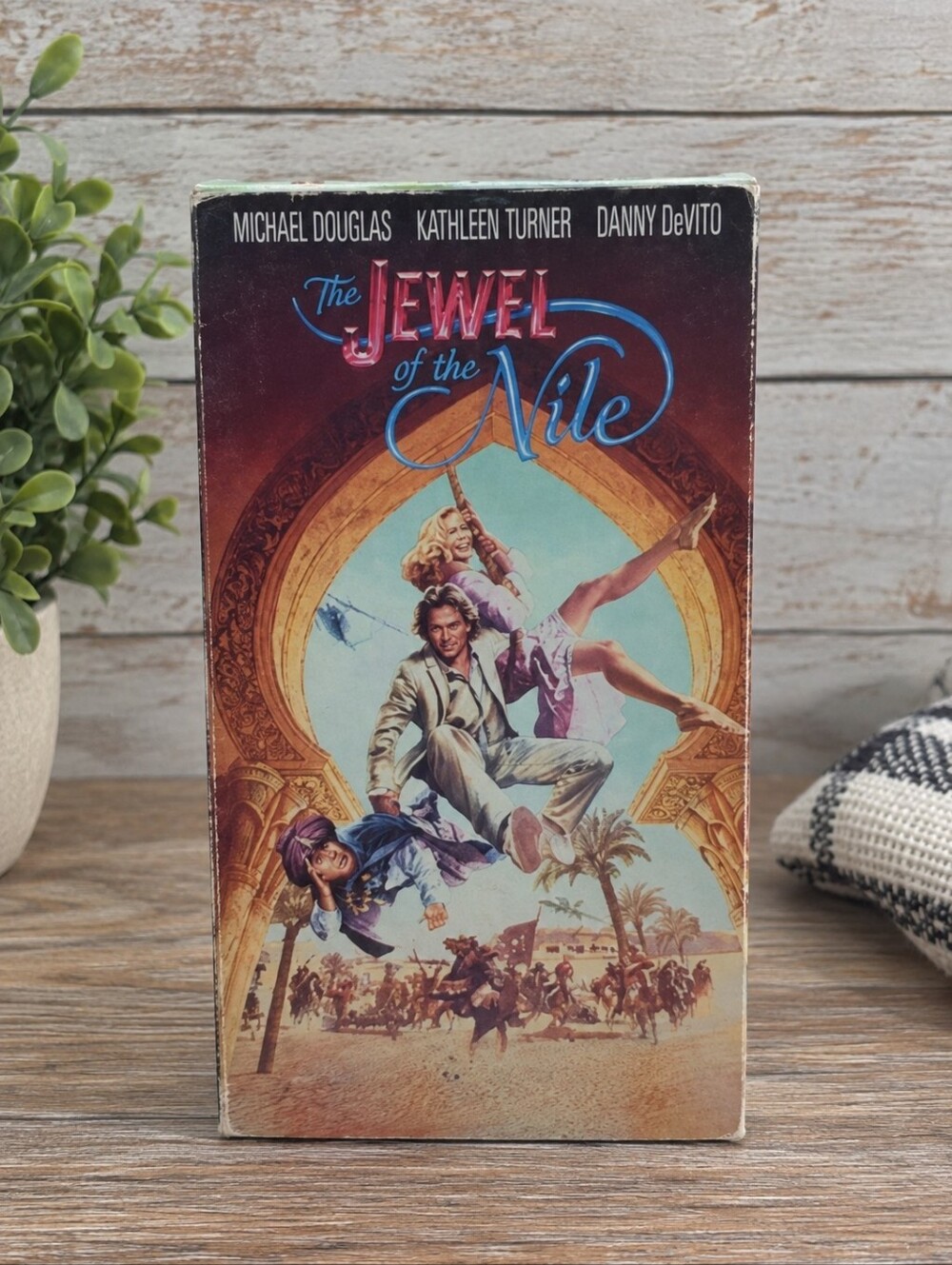 The Jewel of the Nile Vintage VHS Movie Tape